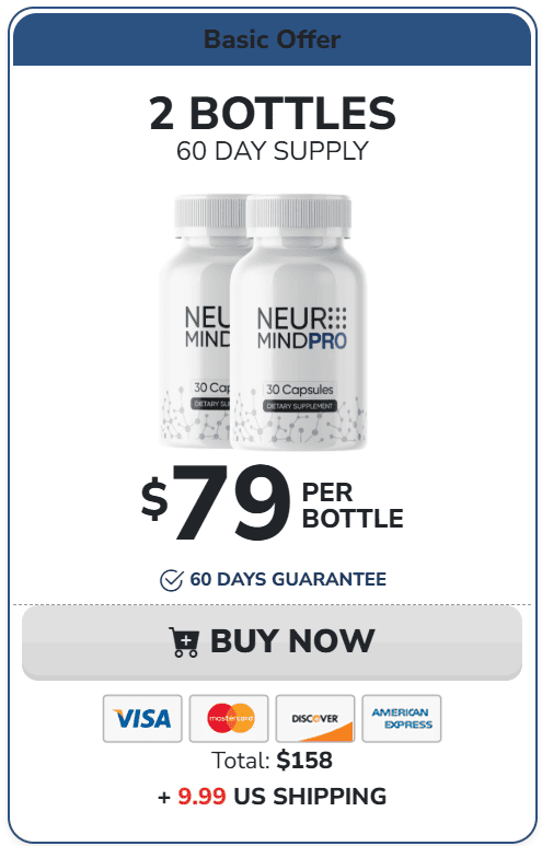 neuro mind pro 2 bottles price